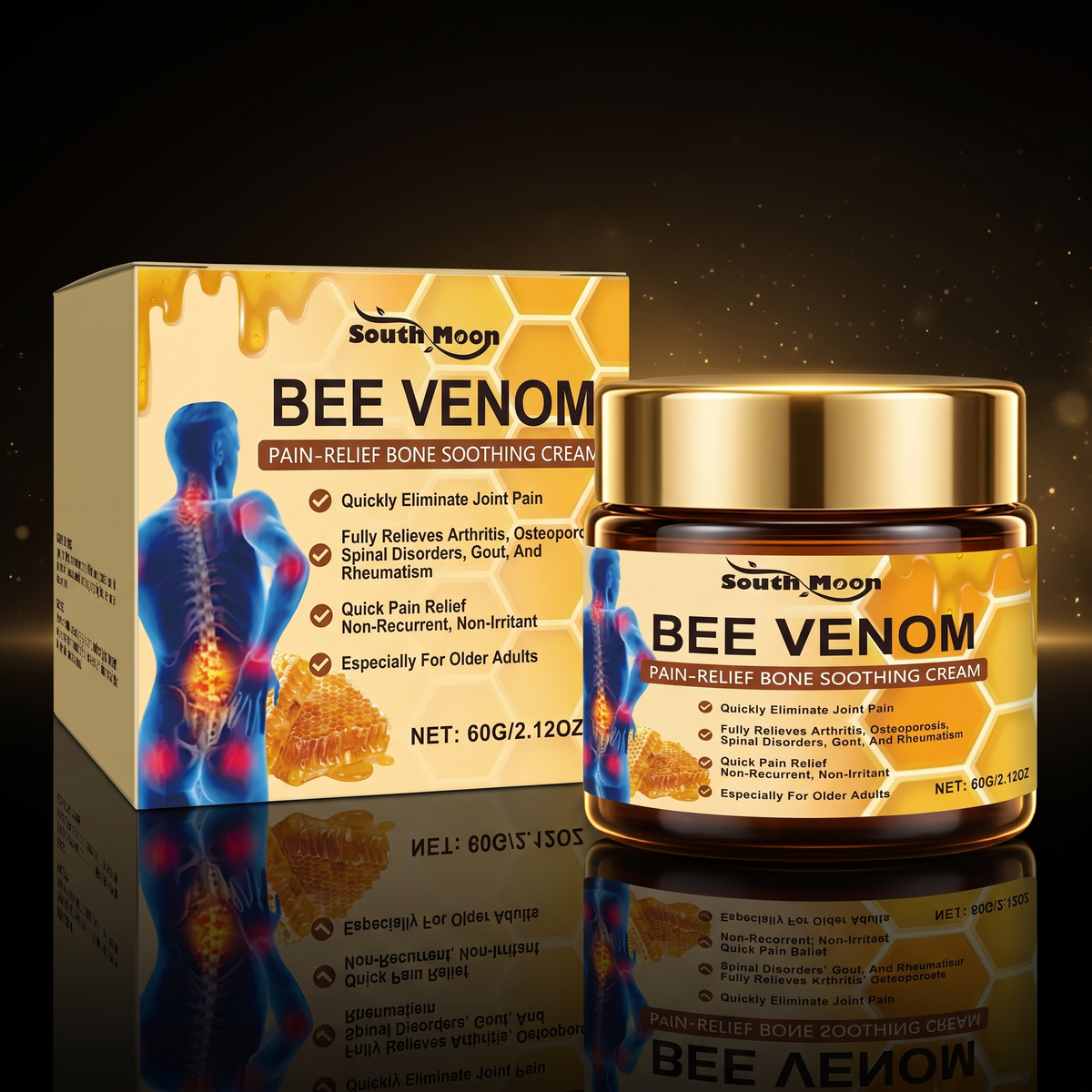 Creme de Veneno de Abelha — Alívio Natural e Regeneração Profunda