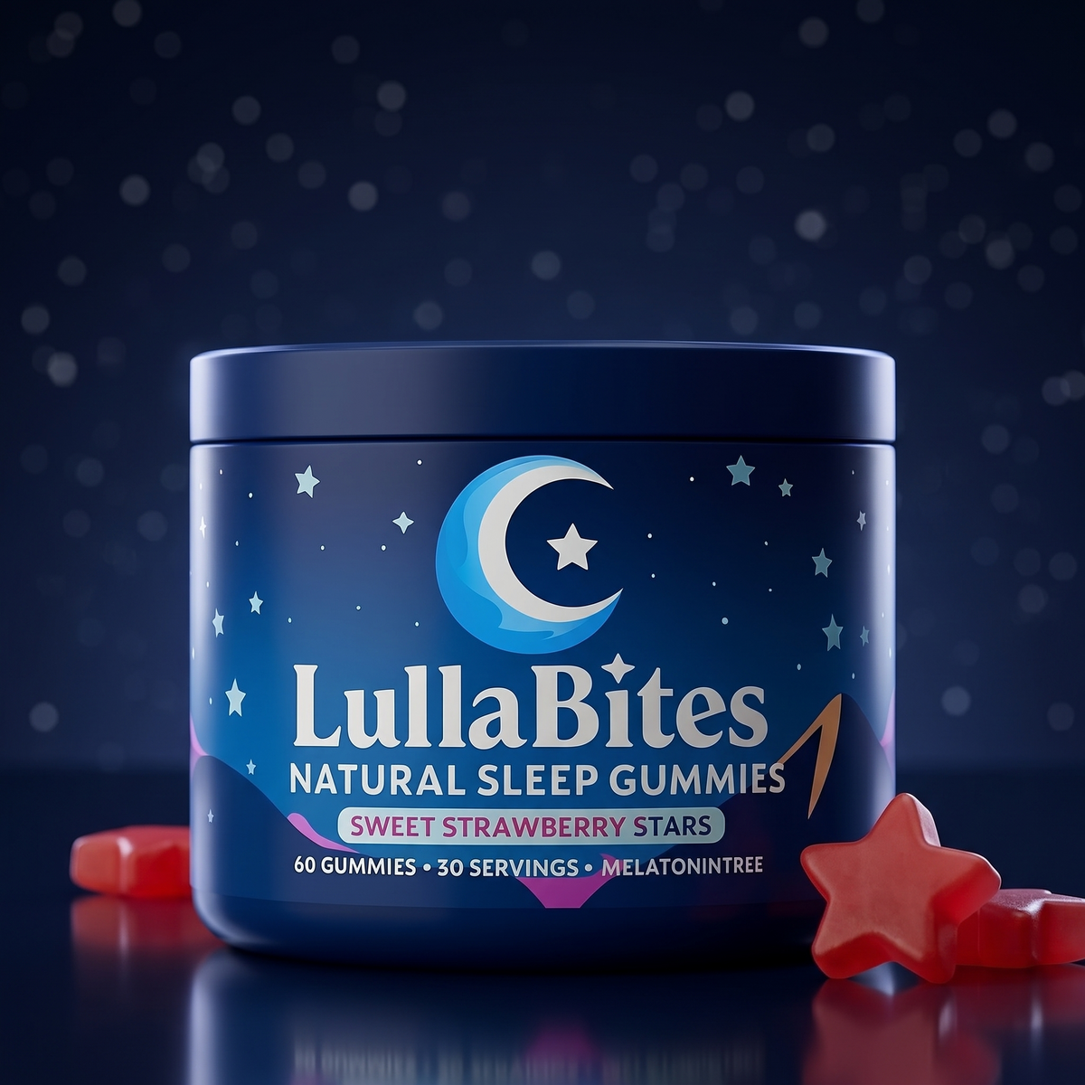 LullaBites – Gummies Naturais para a Tua Rotina Noturna (60 unidades)